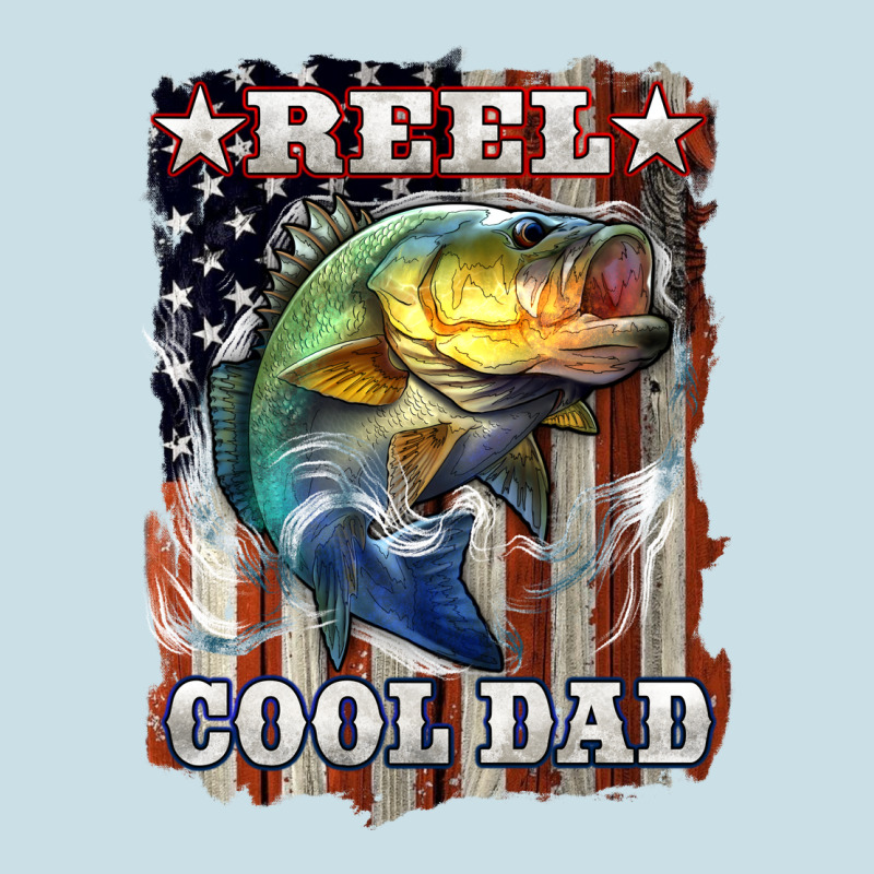 Reel Cool Dad Bass Ladies Tee by LillyAllenDesigns | Teevron