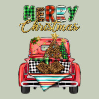 Merry Christmas Truck Ladies Tee | Teevron