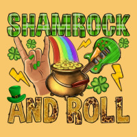 Shamrock And Roll Vintage Hoodie | Teevron
