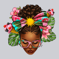 Afro Woman Summer Heavyweight Sweatshirt | Teevron