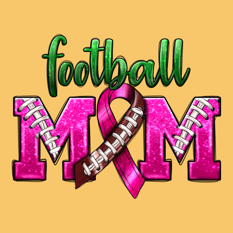 Football Mom Breast Cancer Vintage Hoodie by BundleAndBundleShop | Teevron