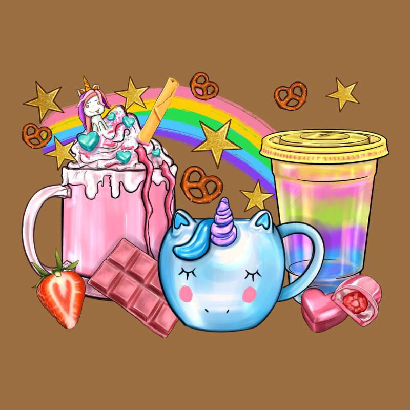 Unicorn Coffee Cup With Star Bbs Vintage Tee by BundleAndBundleShop | Teevron