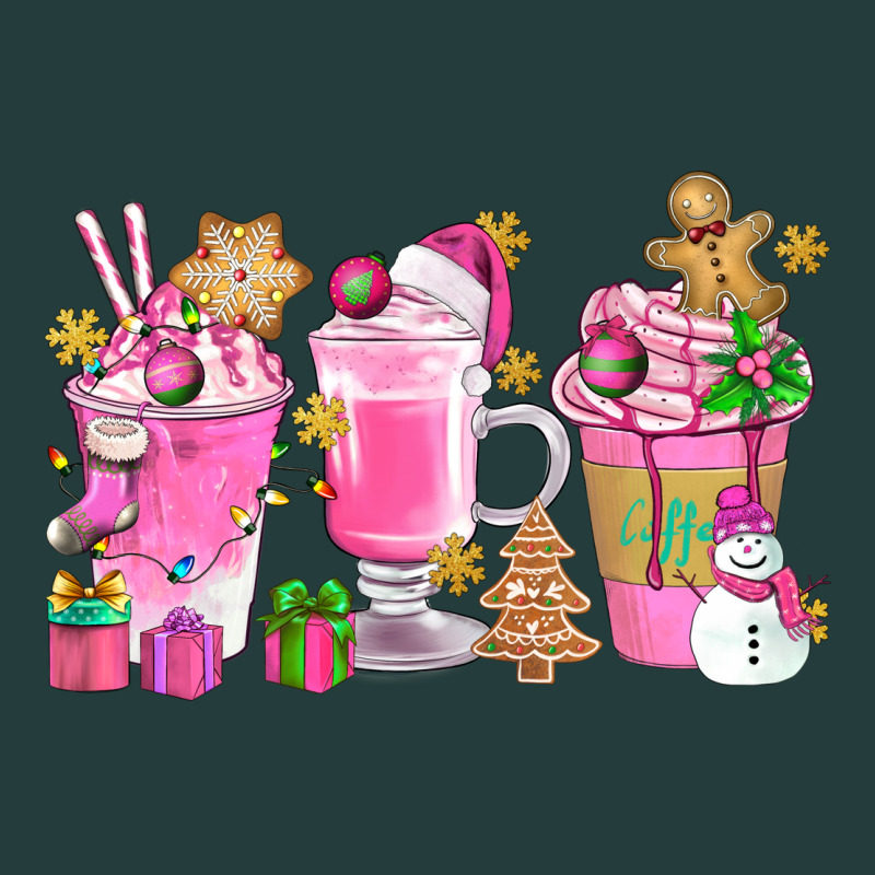 Pink Christmas Coffee Cups Bbs Classic Tee by BundleAndBundleShop | Teevron
