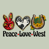 Peace Love West Ladies Tee | Teevron