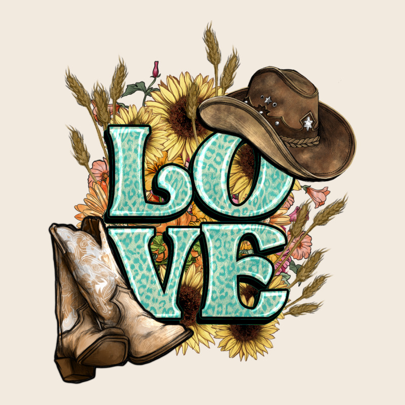 Love Boots Hat Western Cowboy Zipper Hoodie by HowdyJamesFarm | Teevron