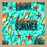Hot Mom Summer Digital Paper Vintage Hoodie | Teevron