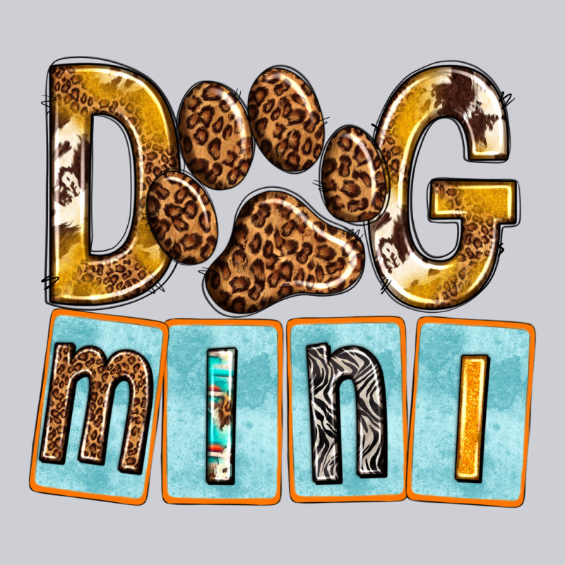 Dog Mini With Paw Heavyweight Sweatshirt by texasbilliewilder | Teevron