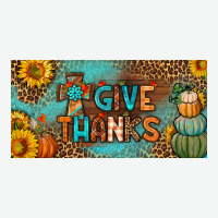 Give Thanks License Plate Urban Heavy Tee | Teevron