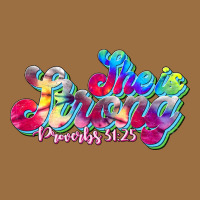 She Is Strong Proverbs 31:25 Vintage Tee | Teevron