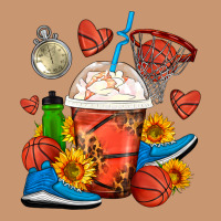 Basketball Frappe Coffee Heavyweight Hoodie | Teevron