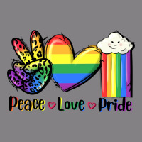 Peace Love Pride Heavyweight Hoodie | Teevron