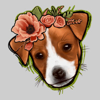 Jack Russel Floral Premium Tee | Teevron