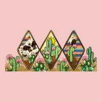 Cactus Cowhide Serape Urban Heavy Tee | Teevron