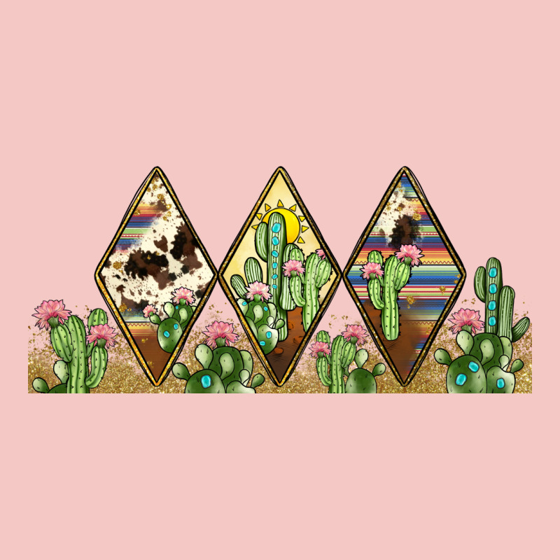 Cactus Cowhide Serape Urban Heavy Tee by JahusDesignShop | Teevron