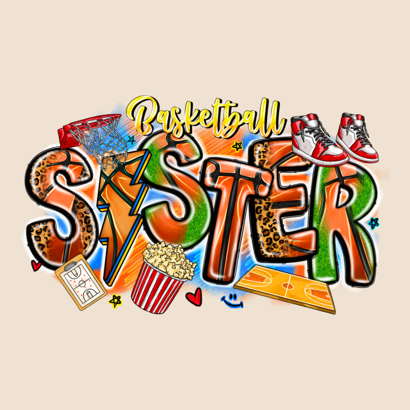 Basketball Sister Urban Hoodie by CowhideDigitalArt | Teevron