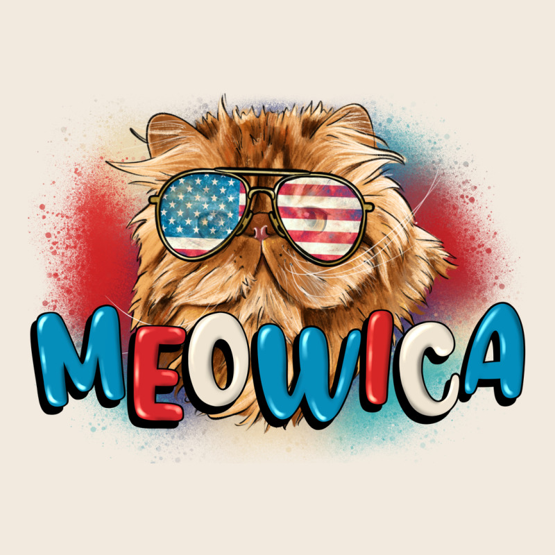 Meowica 4th Of July Zipper Hoodie by CowGirlArtShop | Teevron