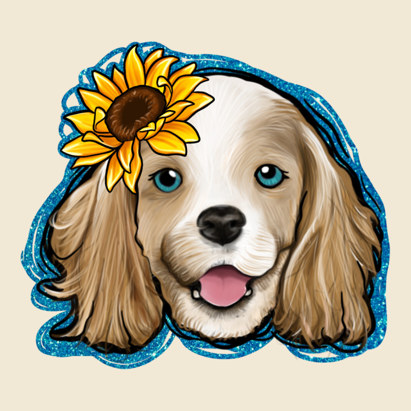 Cocker Spaniel Sunflower Premium Tee by Jasminsmagicworld | Teevron