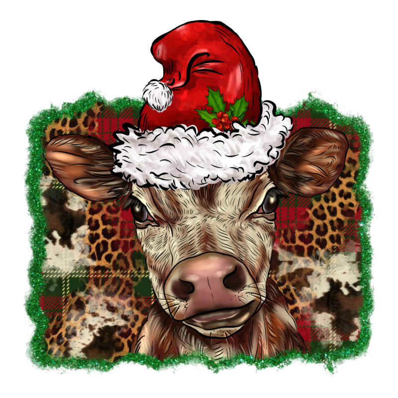 Christmas Background Baby Calf Ladies Tee by BarkalooDesign | Teevron