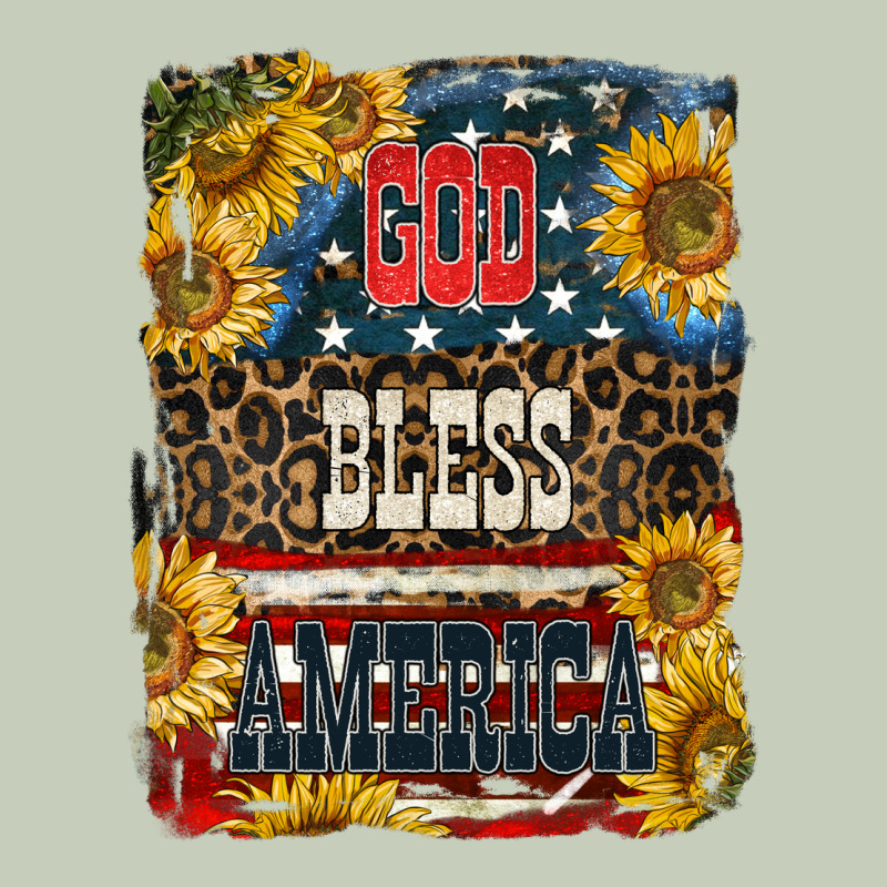 Western God Bless America Ladies Tee by LillyAllenDesigns | Teevron