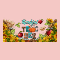 Thankful Teacher Fall Libbey Glass Urban Heavy Tee | Teevron