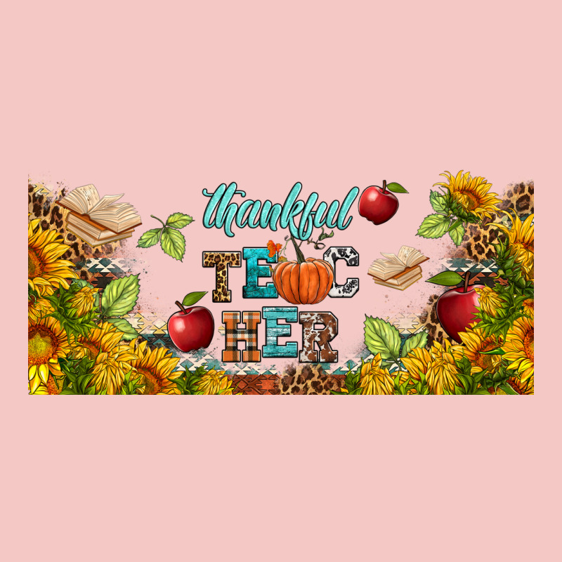 Thankful Teacher Fall Libbey Glass Urban Heavy Tee by BundleAndBundleShop | Teevron