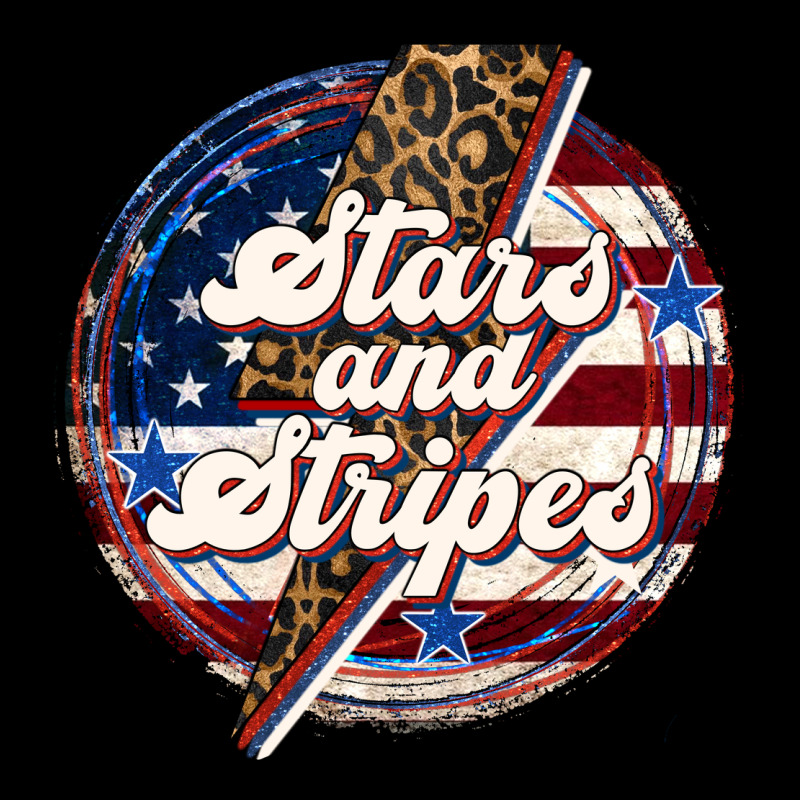 Western Stars And Stripes Ladies Tee by LillyAllenDesigns | Teevron