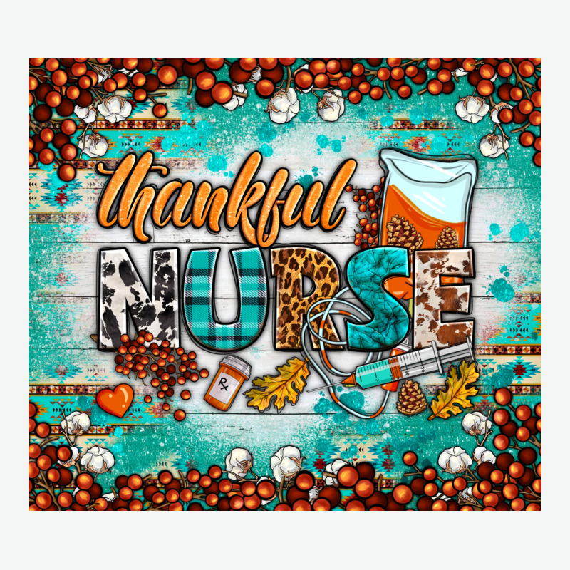 Thankful Nurse Fall Tumbler Urban Heavy Tee by BundleAndBundleShop | Teevron