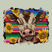 Western Background Baby Calf Ladies Tee | Teevron