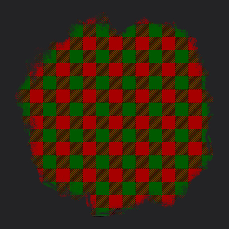 Christmas Tartan Patch Vintage Tee by BundleAndBundleShop | Teevron