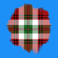 Christmas Tartan Patch Classic Tee | Teevron