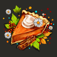 Pumpkin Pie With Daisies And Cinnamon Heavy Core Tee | Teevron