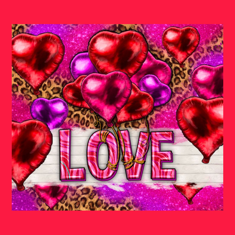 Love Heart Shaped Balloons Tumbler Hjf Zipper Hoodie by HowdyJamesFarm | Teevron