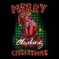 Merry Clucking Christmas Rooster Ladies Tee | Teevron