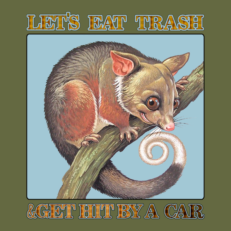 Let's Eat Trash & Get Hit By A Car Long Sleeve Tee by Bettercallsaul | Teevron