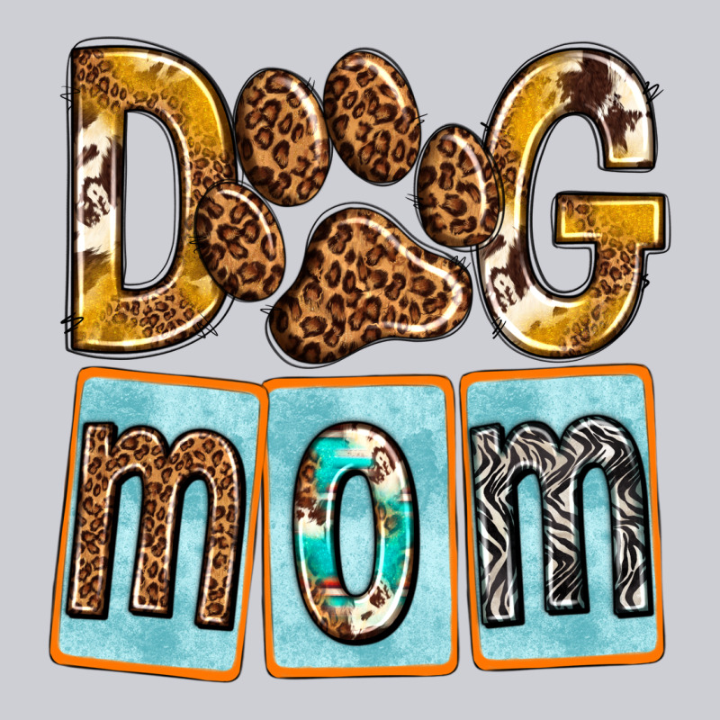 Dog Mom With Paw Heavyweight Sweatshirt by texasbilliewilder | Teevron