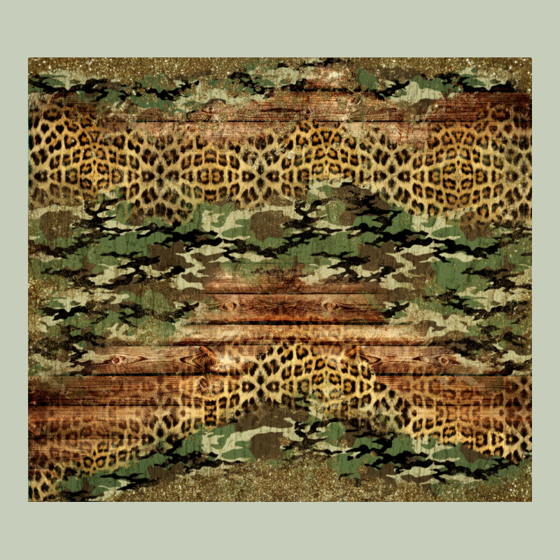 Camo Leopard And Glitter Tumbler Ladies Tee by Jasminsmagicworld | Teevron
