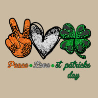 Peace Love St Patrick's Day Long Sleeve Tee | Teevron