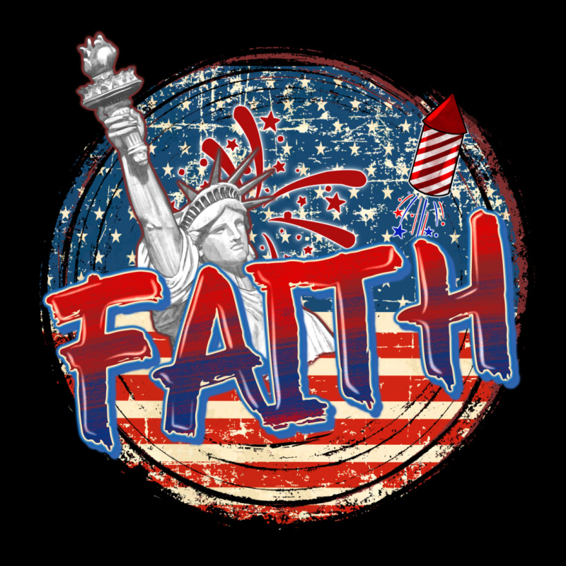 Faith Usa Zipper Hoodie by CowGirlArtShop | Teevron