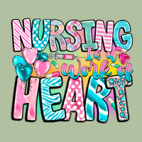 Nursing Is A Work Of Heart Urban Hoodie | Teevron