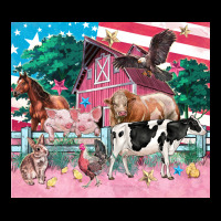 American Farm Animals Tumbler 4th Of July Premium Sweatshirt | Teevron