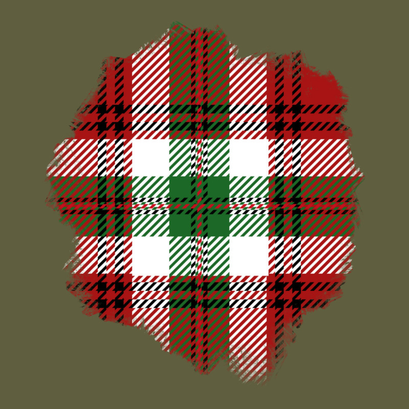 Christmas Tartan Patch Vintage Tee by BundleAndBundleShop | Teevron