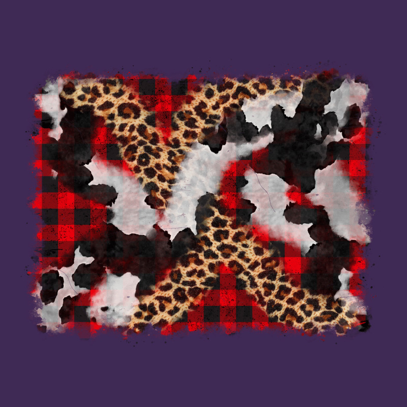 Cowhide Buffalo Plaid Leopad Background Premium Hoodie by CowCowDesign | Teevron