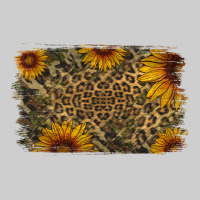 Camouflage Leopard Sunflower Background Premium Tee | Teevron