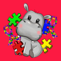 Autism Hippopotamus Zipper Hoodie | Teevron