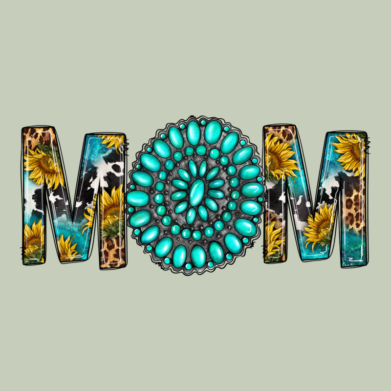 Western Mom With Turquoise Gemstone Classic Tee by BundleAndBundleShop | Teevron