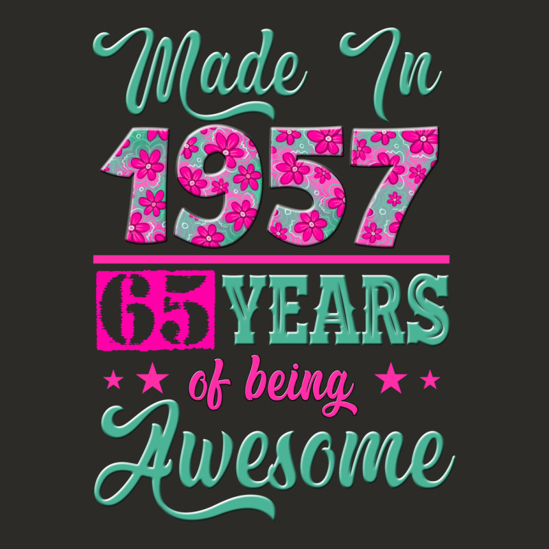 Made In 1957, 65 Years Of Being Awesome Kopya Heavy Core Tee by Jasminsmagicworld | Teevron
