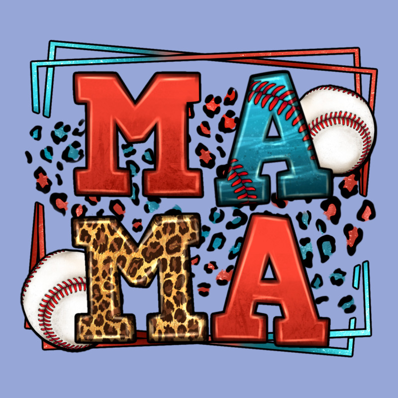 Leopard Baseball Mama Mother's Day Classic Tee by LillyAllenDesigns | Teevron
