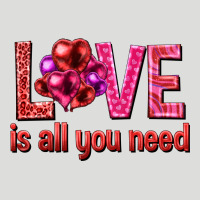 Love Is All You Need Valentine's Day Zipper Hoodie | Teevron