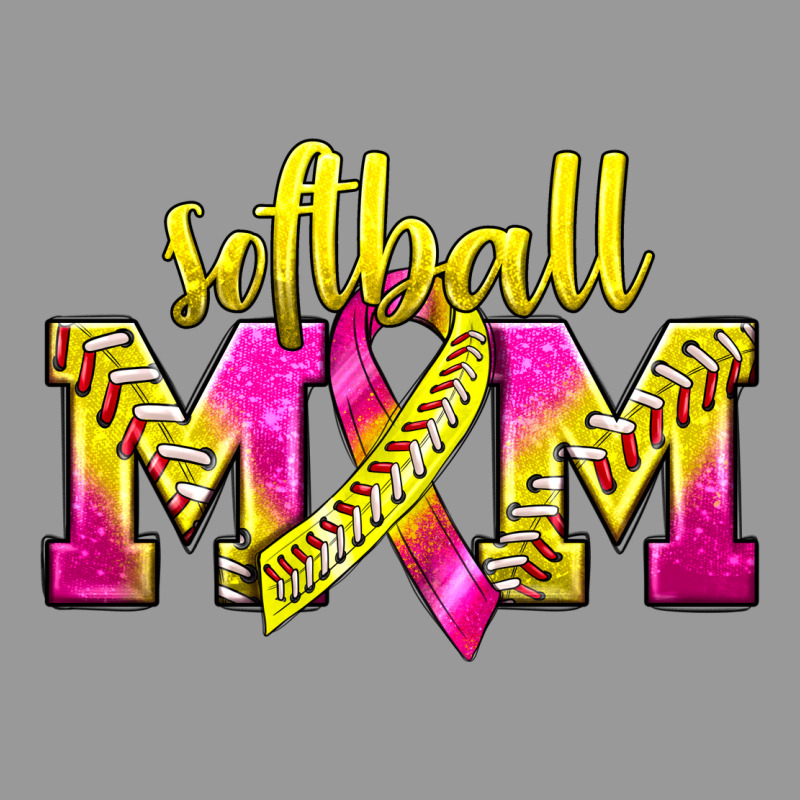 Softball Mom Breast Cancer Vintage Hoodie by BundleAndBundleShop | Teevron