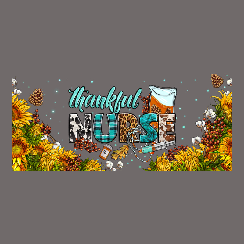 Thankful Nurse Fall Libbey Glass Urban Heavy Tee by BundleAndBundleShop | Teevron